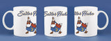 Porzellan-Tasse "Sailor Huhn“ in Kooperation mit seiten.verkehrt
