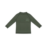 UV-Schwimmlongsleeve Solid - bronze green - Salted Stories
