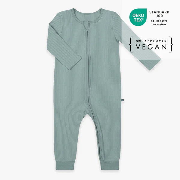 Schlafanzug mit Bündchen essential mint - emma & noah