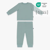 Schlafanzug lang 2-teilig essential mint - emma & noah