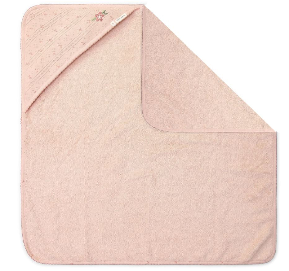Badetuch - Rosa - 100x100 - Essentials - Little Dutch