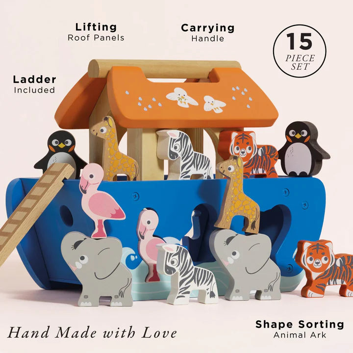 Noas Arche Holz-Steckspiel - Le Toy Van
