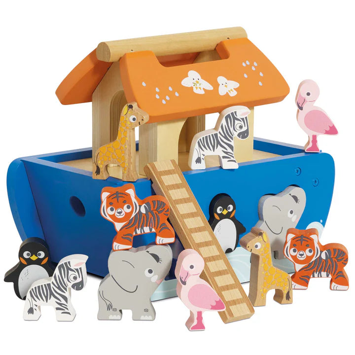 Noas Arche Holz-Steckspiel - Le Toy Van