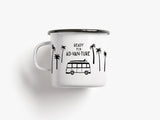 Tasse aus Emaille / Ad Van Ture - TypeAlive