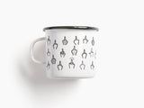 Tasse aus Emaille / F*&k You - TypeAlive