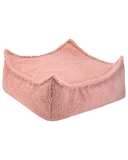 Teddy Ottoman Sitzkissen guava pink - Wigiwama