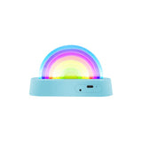 leuchtende & tanzende Regenbogen-Lampe blau - Lalarma