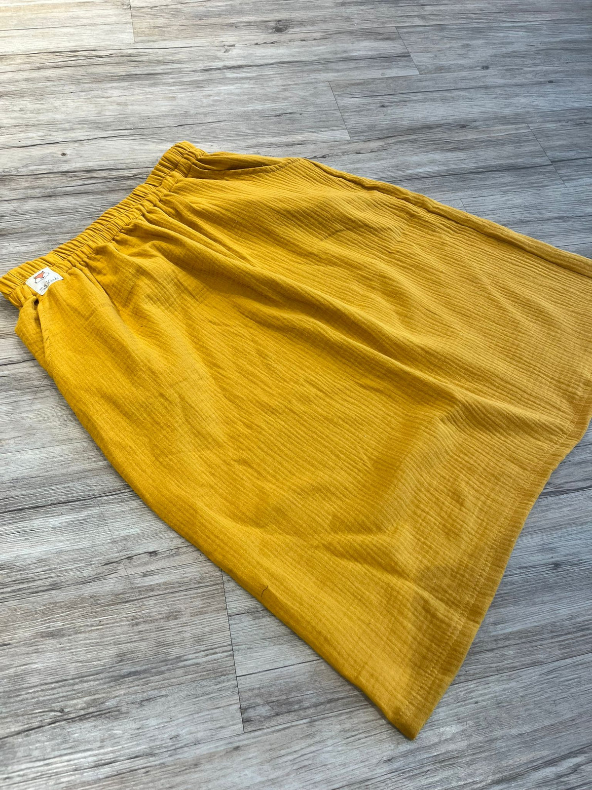 Midirock mit Taschen aus Musselin - Milli Wonka