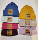 Statement-Beanie "Rauchblau" weitere Varianten - Milli Wonka