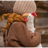 Cuddly animal Chicken small | white - Senger Naturwelt