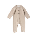 Bubble Knit | Onesie | Oyster Gray - YourWishes