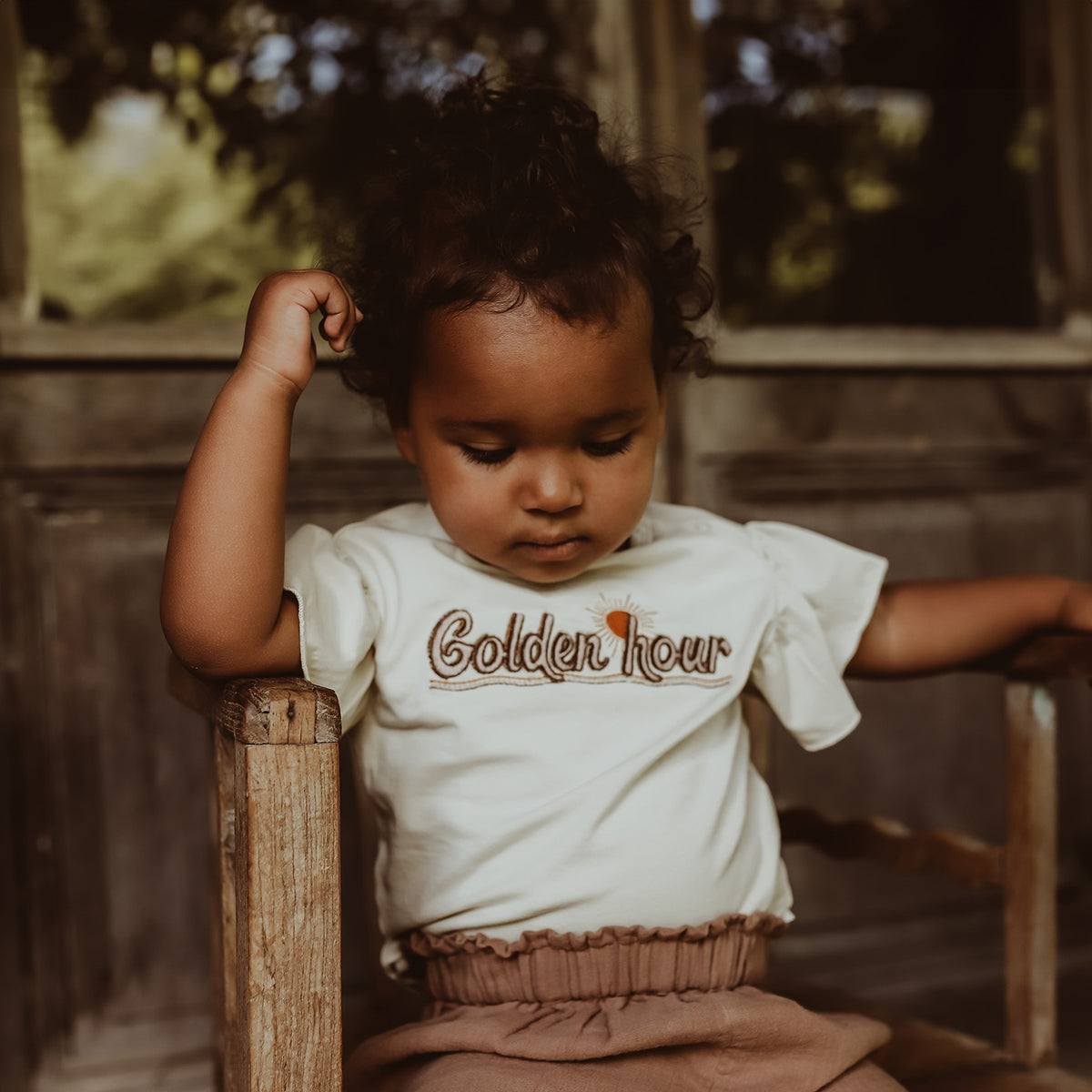 T-Shirt Golden Hour Jazz - honeycomb - Your Wishes