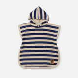 UV-Poncho UPF navy gestreift - Cloby