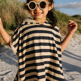 UV-Poncho UPF navy gestreift - Cloby