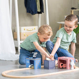 Spielbahnset Rettungsfahrzeuge - JaBaDaBaDo