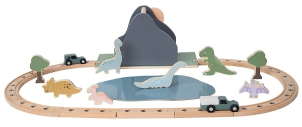 Spielbahnset Dino World - JaBaDaBaDo