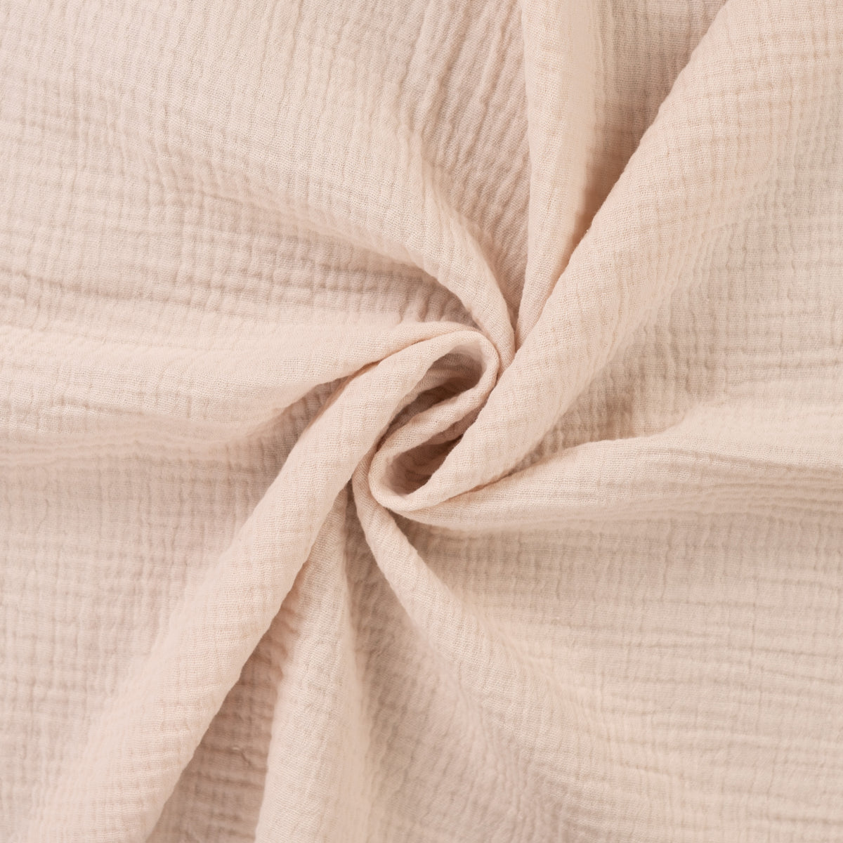 Musselin "Light Beige“ für Musselindecken