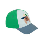 Basecap Kinder - Hund, blau - Lässig