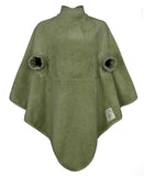 Frottee Lätzchen Boo oliv - Little Casimir