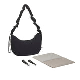 Wickeltasche Crossbody - Lunua Bum Bag, schwarz - Lässig