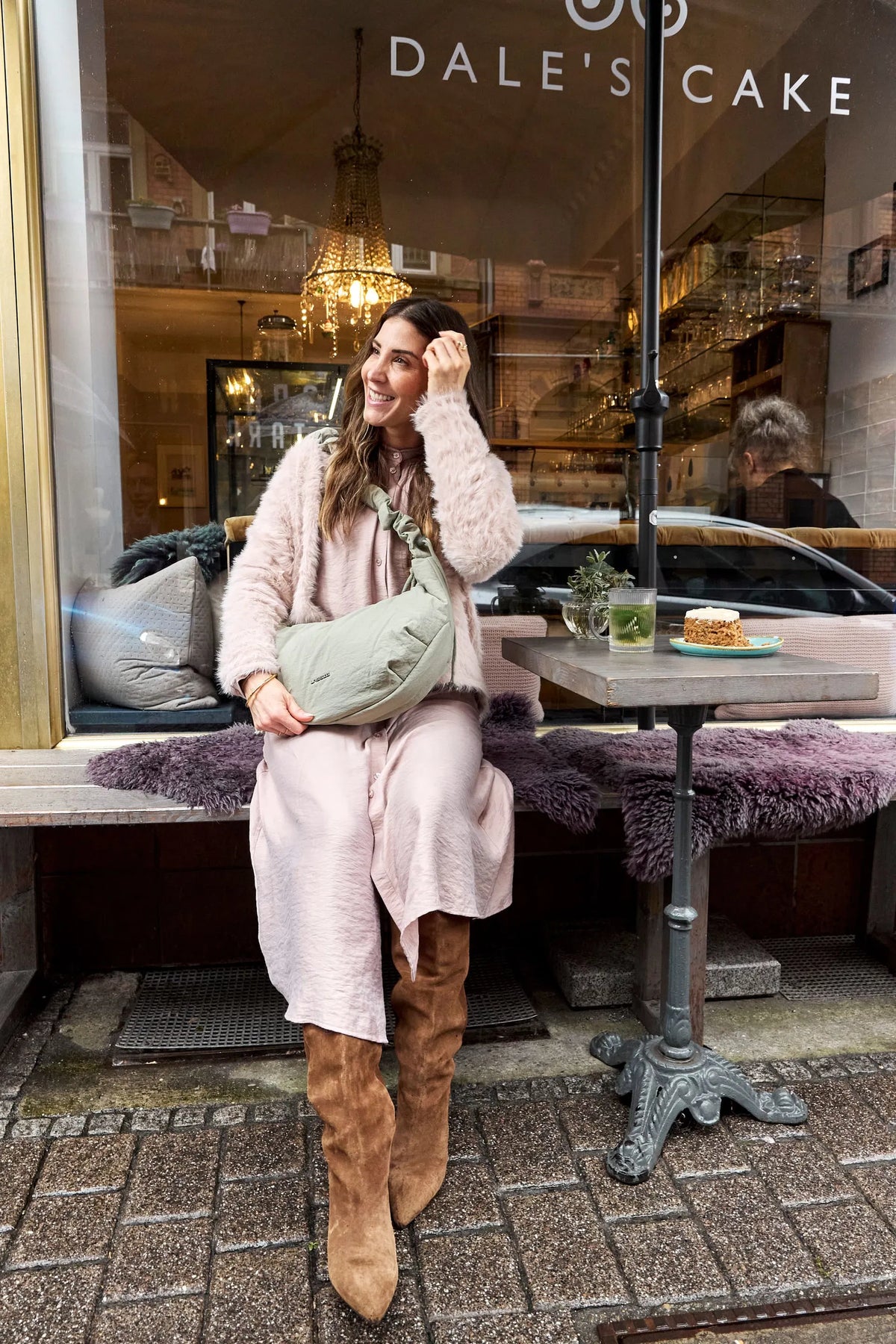 Wickeltasche Crossbody - Lunua Bum Bag, Mint - Lässig