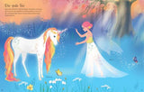 Mein Anziehpuppen-Stickerbuch: Regenbogen-Einhörner - Usborne Verlag