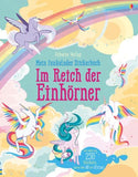 Mein funkelndes Stickerbuch: Im Reich der Einhörner - Usborne Verlag