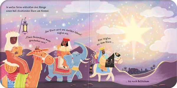 Mein leuchtendes Bilderbuch: Die Weihnachtsgeschichte - Usborne Verlag