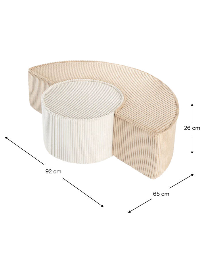 Schaumstoff-Spielset Cord Beige - Wigiwama