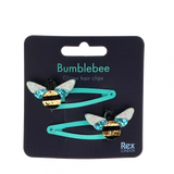 Glitzer-Haarspangen Bumblebee - Biene - Rex London