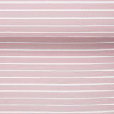 Jersey "Rosa Stripes" - Innenfutter für Walkbekleidung