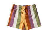 Badeshort multi stripes - multicolor - Salted Stories