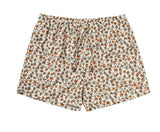 Herren-Badeshort - Pommegranate - white swan - Salted Stories