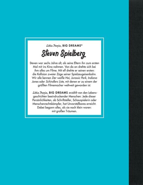 "Steven Spielberg" - Little People, Big Dreams