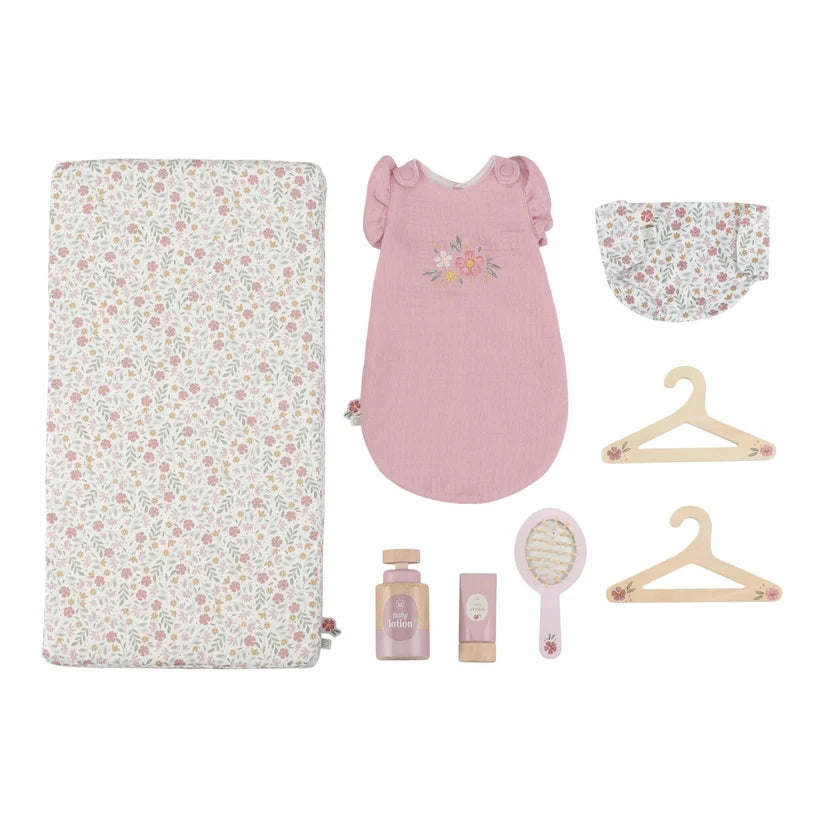 Little Dutch Puppenwickeltisch – Rosa (Essentials)