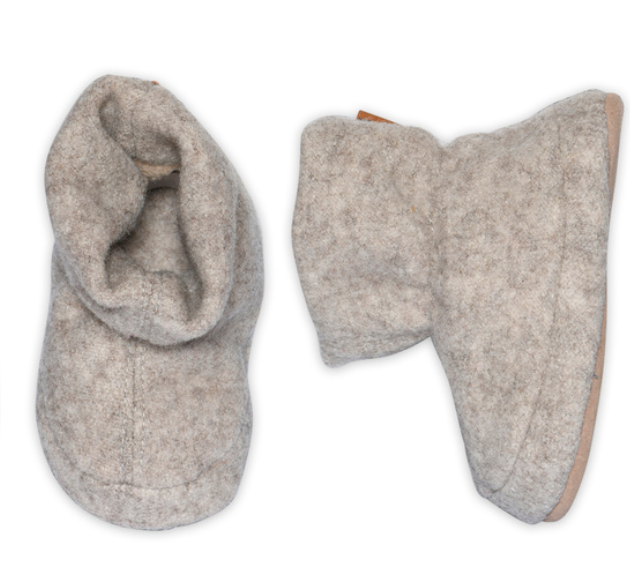 Wolly Textilpantoffel beige melange - Melton