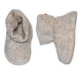 Wolly Textilpantoffel beige melange - Melton