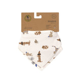 Dreieckstuch Baby (2 Stk) - Bandana, Little Mateys Royal Blau - Lässig