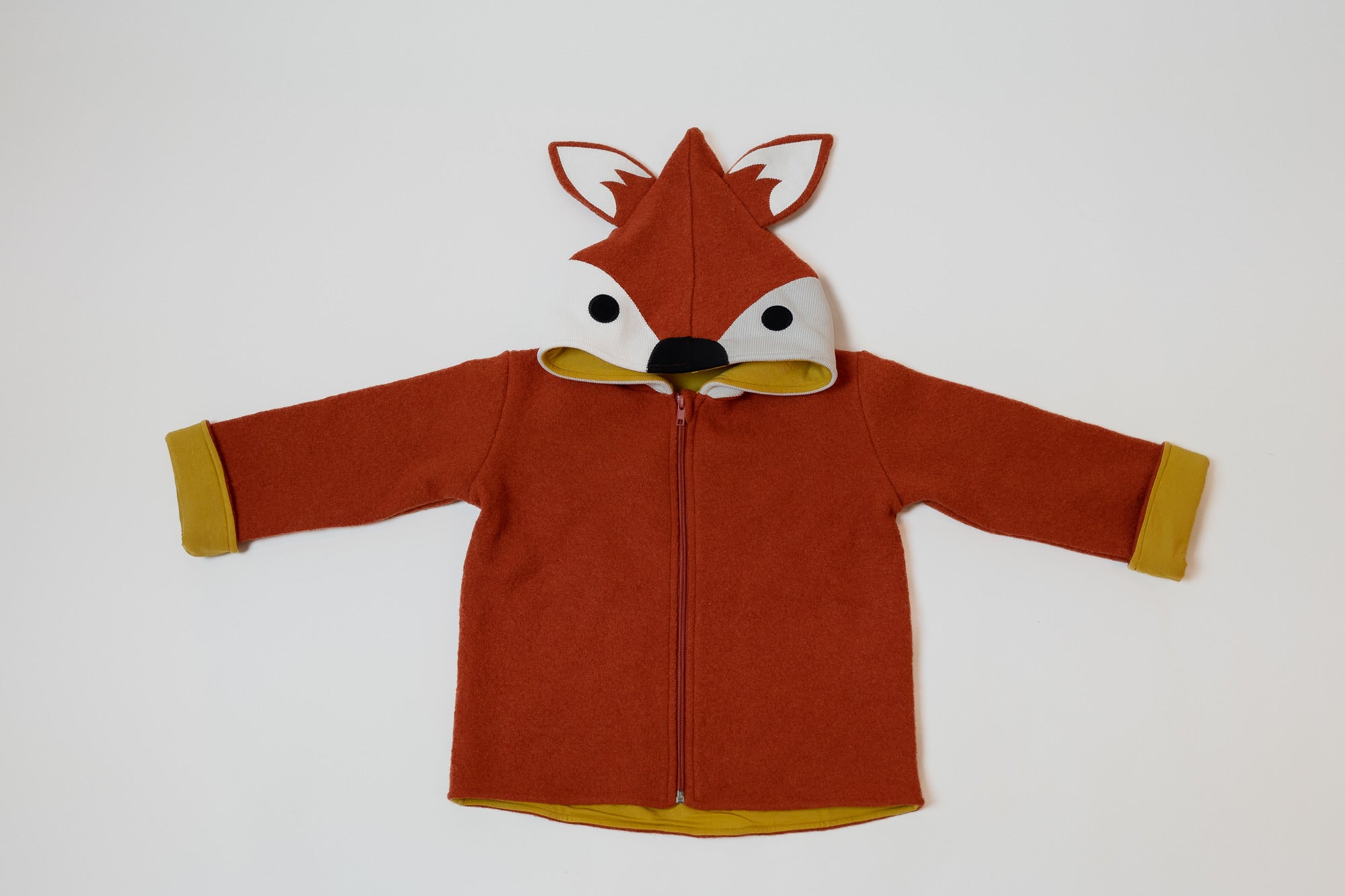 Fuchs Wollwalk Jacke 98 Fox Woolen Jacket For Children Grows With