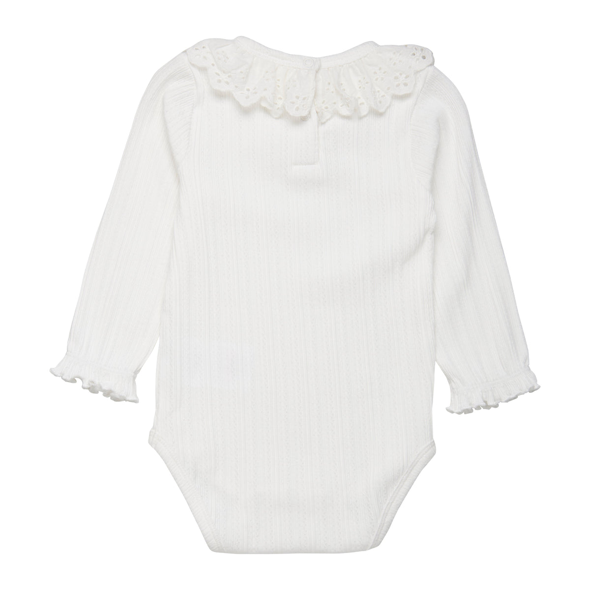 Body LS Pointelle Pristine - En Fant