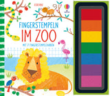 Fingerstempeln: im Zoo - Usborne Verlag