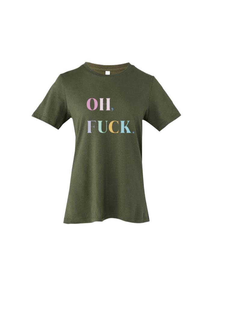 T-Shirt "Oh, F**k." für Erwachsene - One Sweater