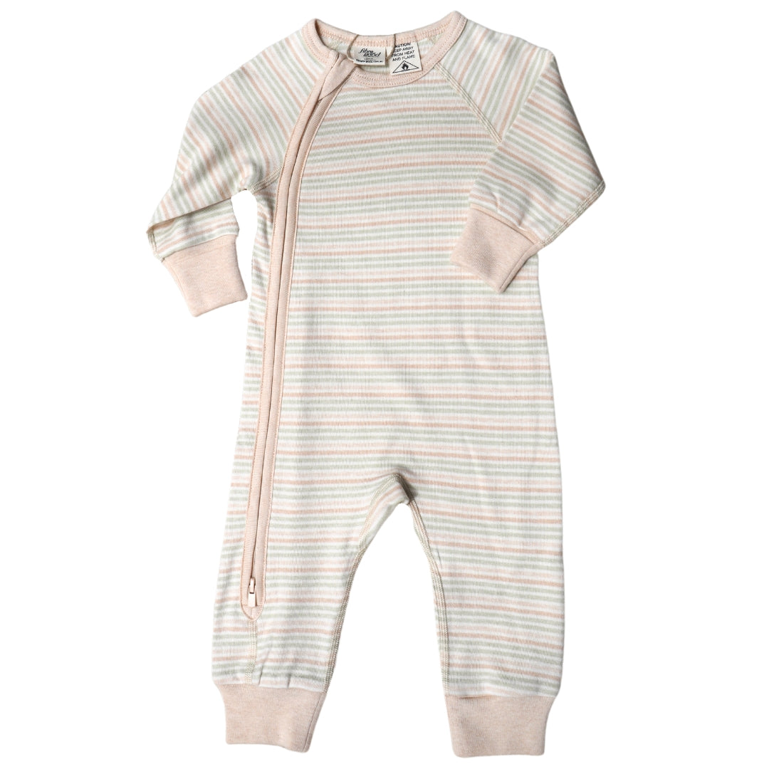 Langarmstrampler- Stripes - Fibre For Good