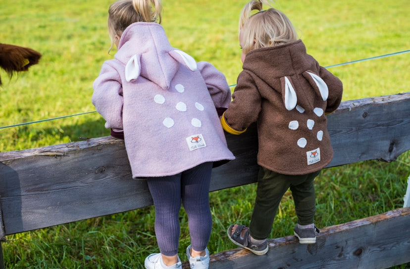 Walkjacke Reh ab Gr. 110 - Milli Wonka