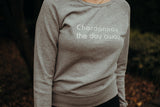 Sweatshirt "Chardonnay the day away" - One Sweater