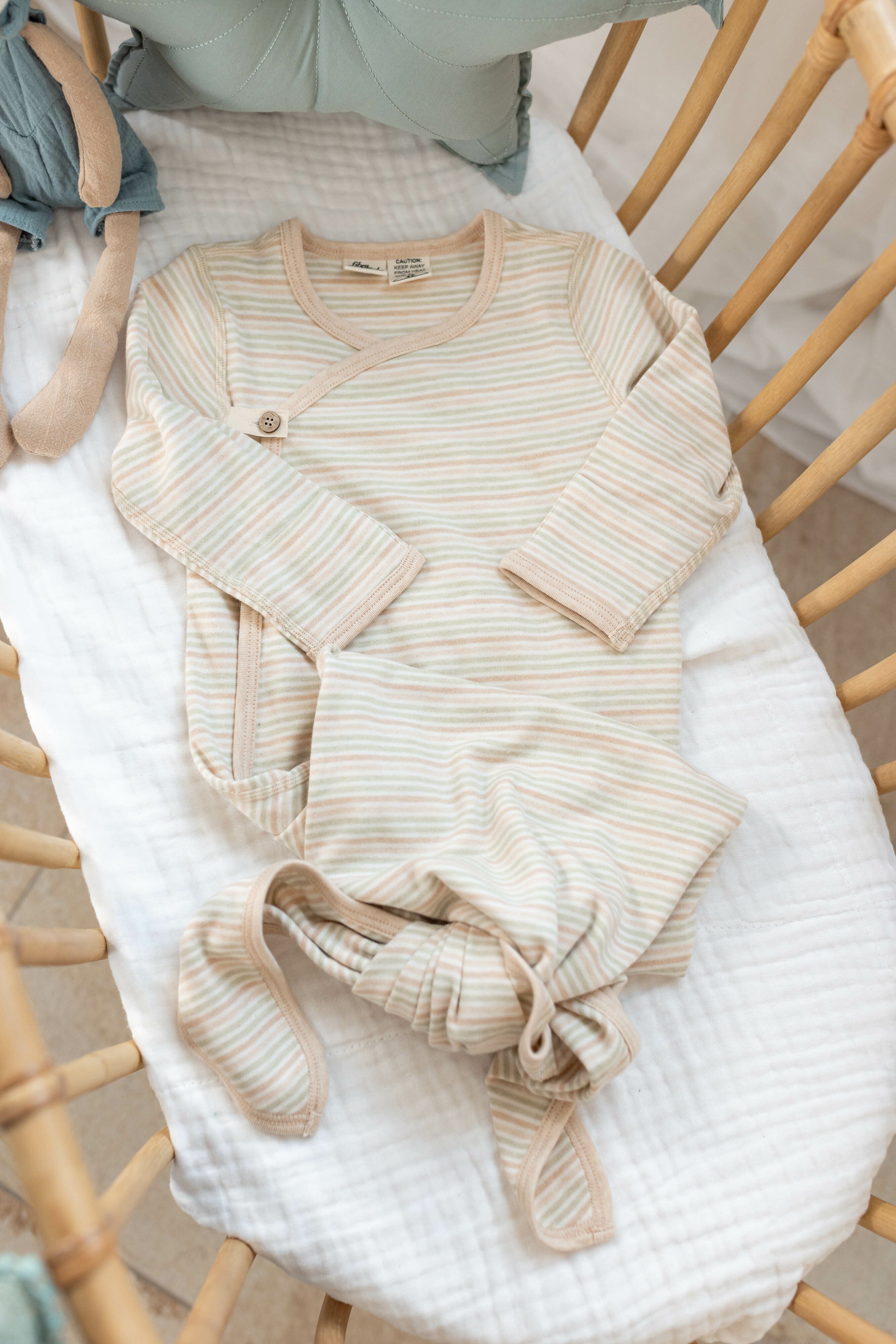 schlafsack langarm baby Langarm Schlafsack- Natural Stripes