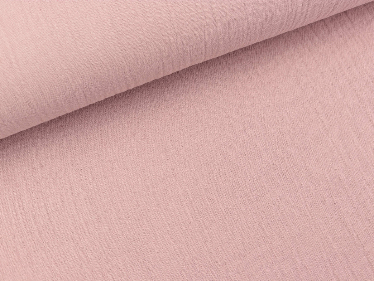 Musselin "Dusty Rose" - für Musselindecken
