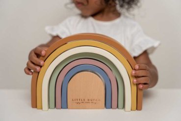 Regenbogen aus Holz Vintage FSC - LITTLE DUTCH