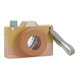 Kamera aus FSC Holz - der Vintage Fotoapparat - LITTLE DUTCH