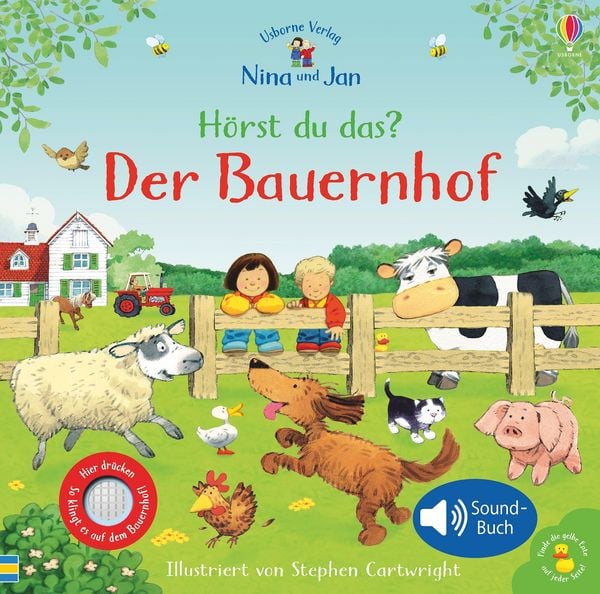 Nina und Jan - Hörst du das? Der Bauernhof - Usborne
